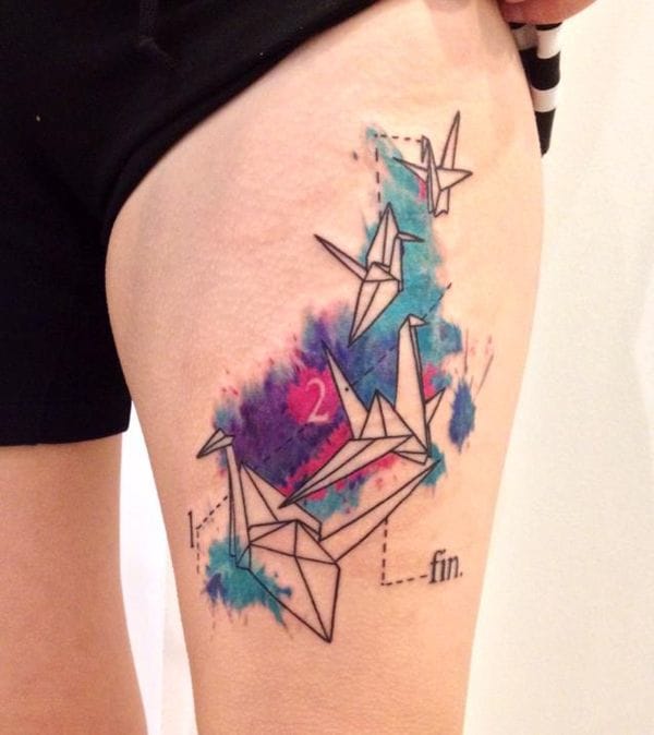 origami-bird-tattoo-by-lu-pariselli 