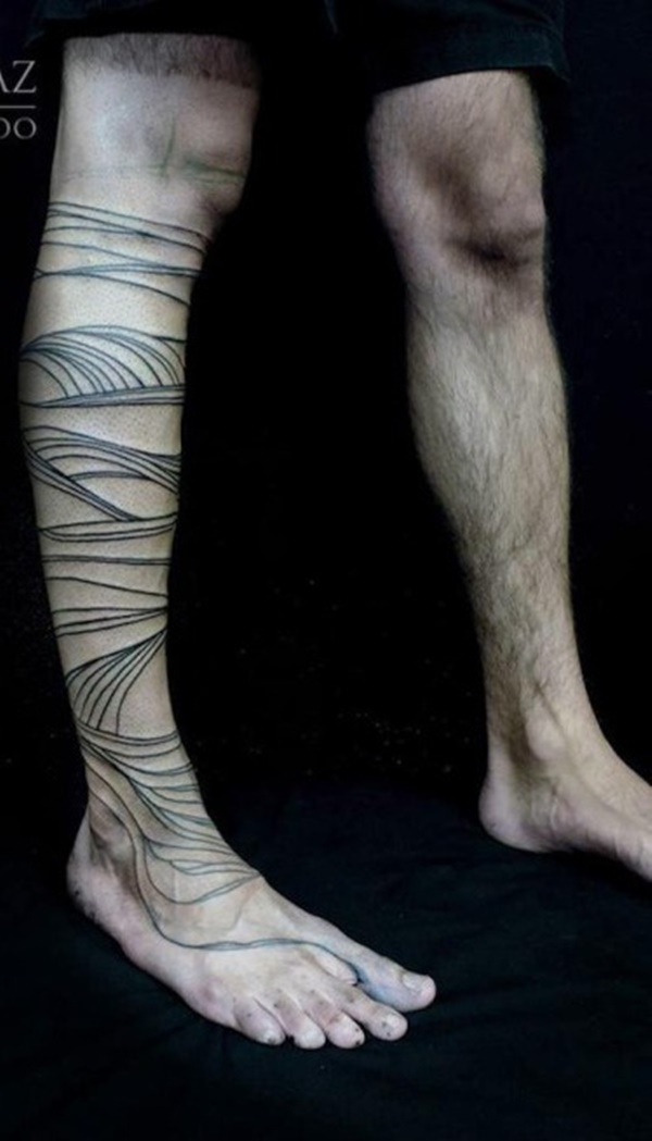 Desenhos de tatuagem de linha (78) 