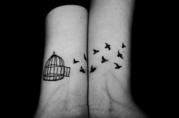 desenho de tatuagem de pássaro (11) 