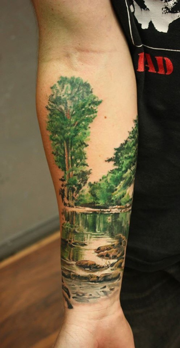 Natureza inspirada tatuagem designs55 