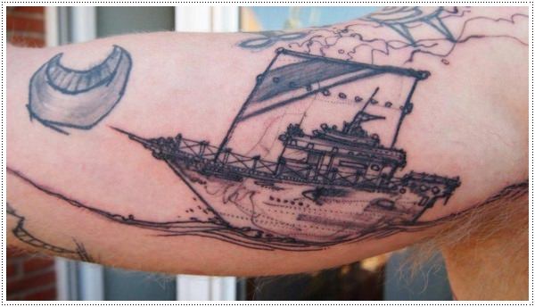 tatuagem de navio 15 