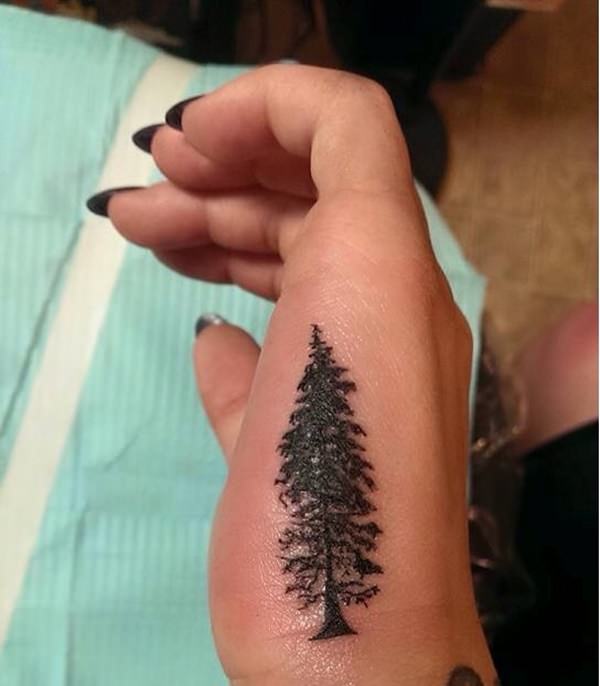 desenhos de tatuagem de árvore 