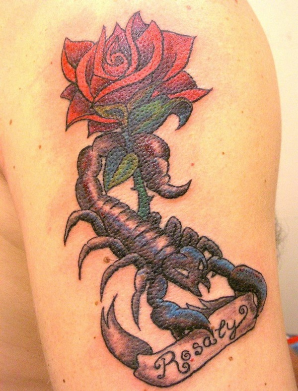 35 tatuagens de escorpião sizzling e seus significados 24 