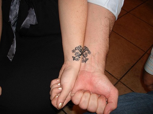 Desenhos de tatuagem de casal 5 