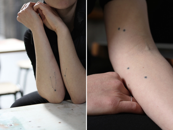 estrelas para tatuagens criativas 