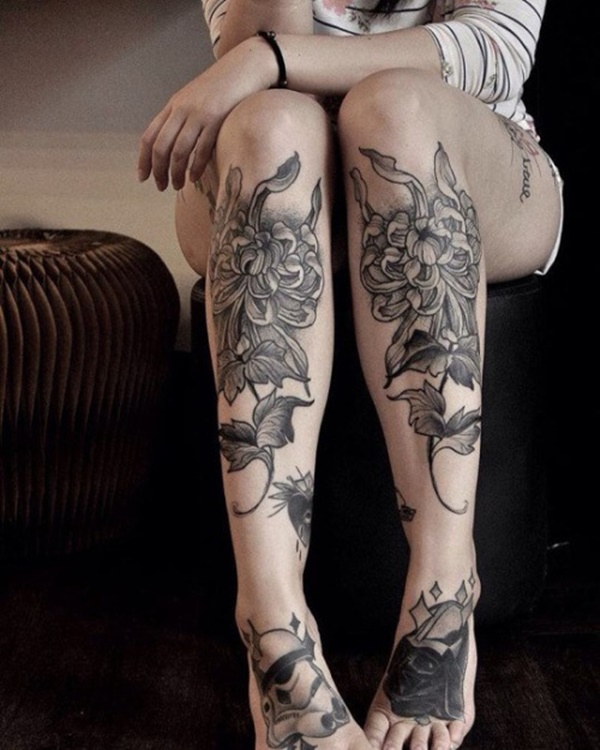 Desenhos de tatuagem de flores (81) 