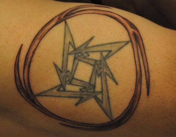 Significados e projetos do tatuagem da estrela de Ninja 40 