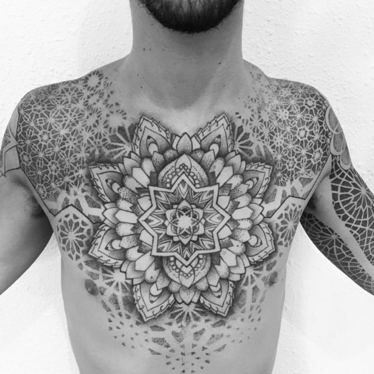 Tatuagens No Peito Mais De Designs Para Homens Audaciosos Tatuagens HD