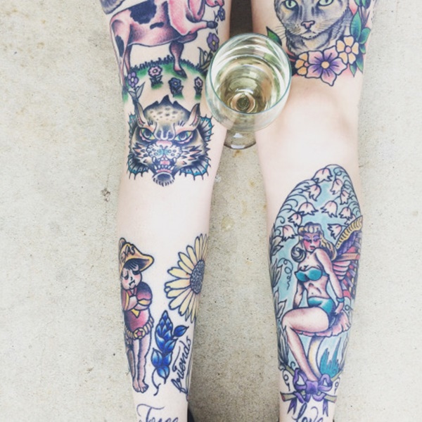 tatuagem de perna (79) 