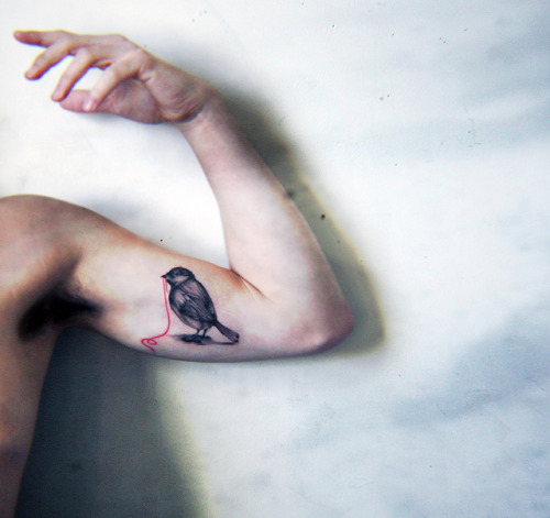 desenhos de tatuagem de aves (13) 