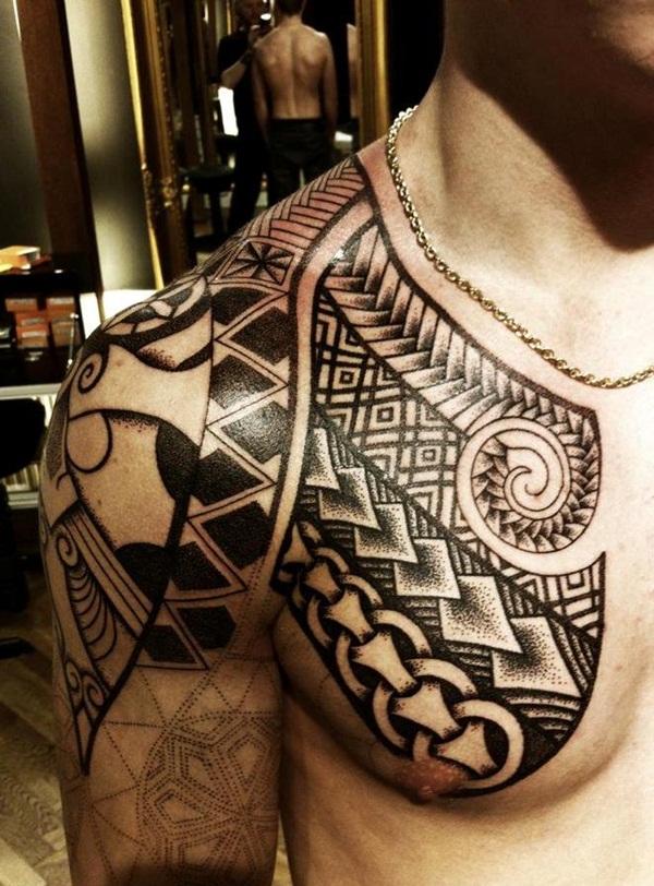 Desenho de tatuagem polinésia (1) 