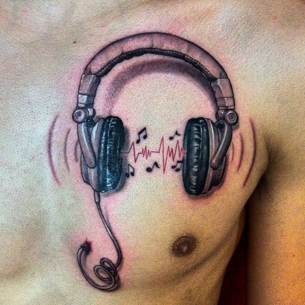 Desenhos de tatuagem de música 50 