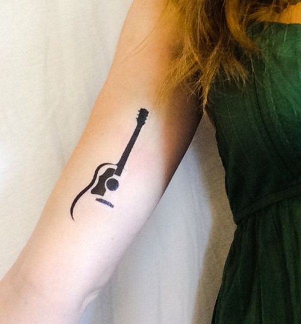 Desenhos de tatuagem de música 24 