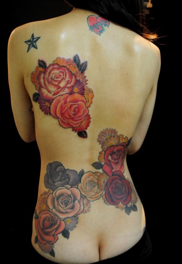 35 desenhos e significados bonitos da tatuagem da rosa 35 