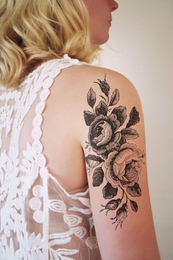 Desenhos de tatuagens florais que vão explodir sua mente0361 
