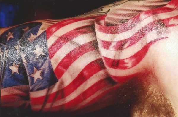 35 tatuagens da bandeira americana e projetos 1 