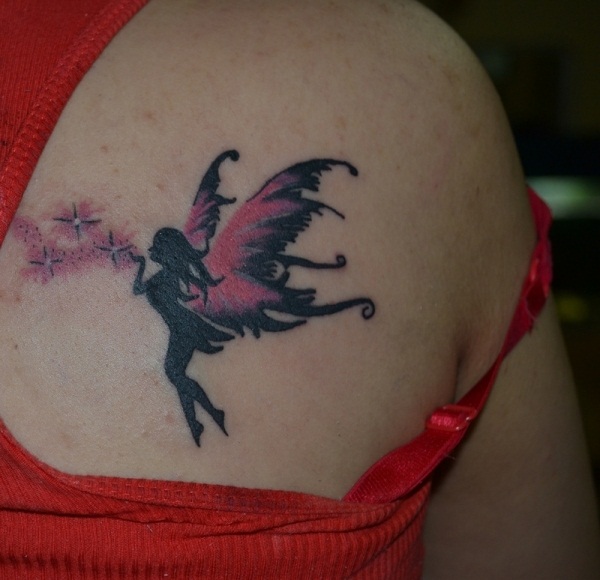 Desenhos de tatuagem de anjo e idéias63 