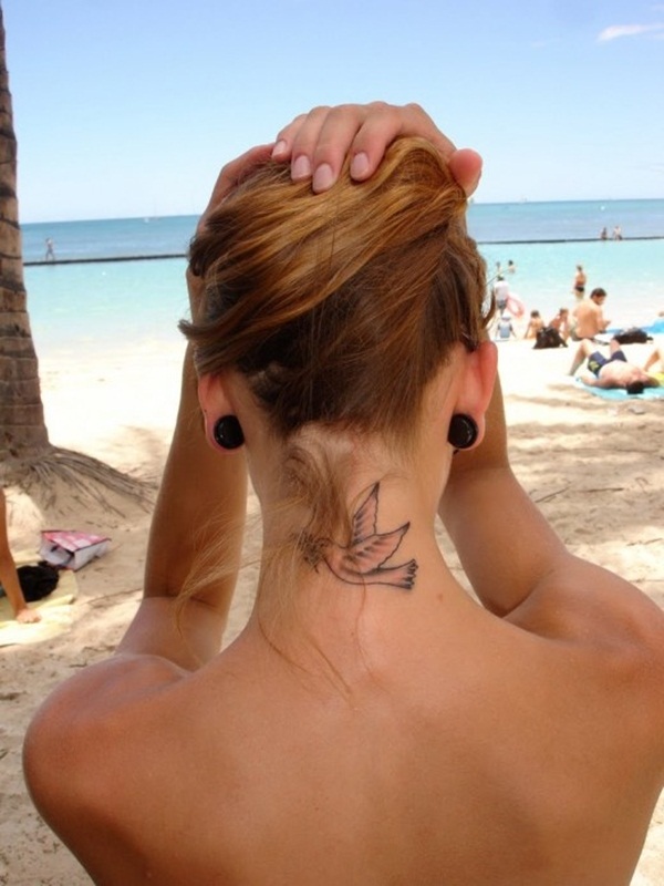 Desenhos de tatuagem de pescoço e idéias74 