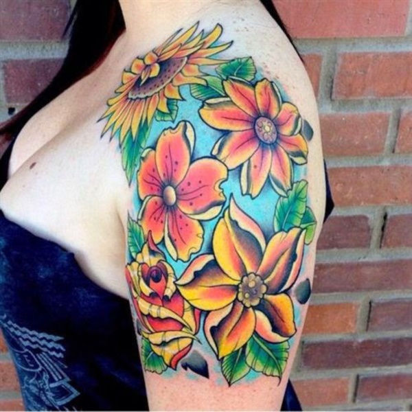 Desenhos de tatuagens florais que vão explodir sua mente0031 
