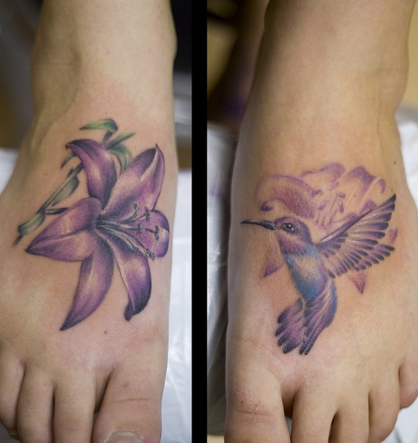 flores de lírio tatuagem 47 