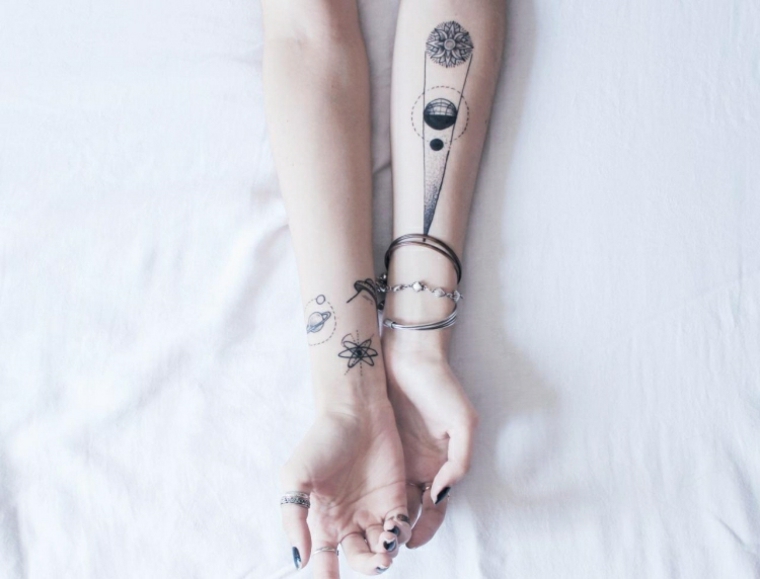 tatuagem de constelações 