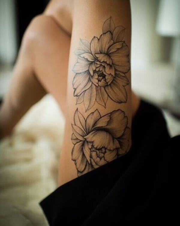 Designs de tatuagens florais que vão explodir sua Mind0381 
