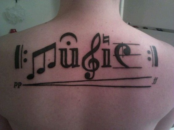 Desenhos de tatuagem de música 39 