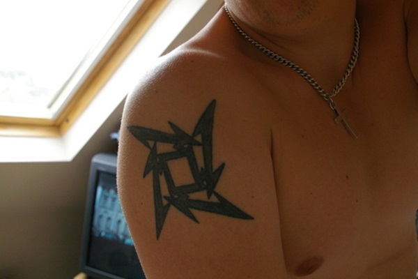 Significados e projetos do tatuagem da estrela de Ninja 14 