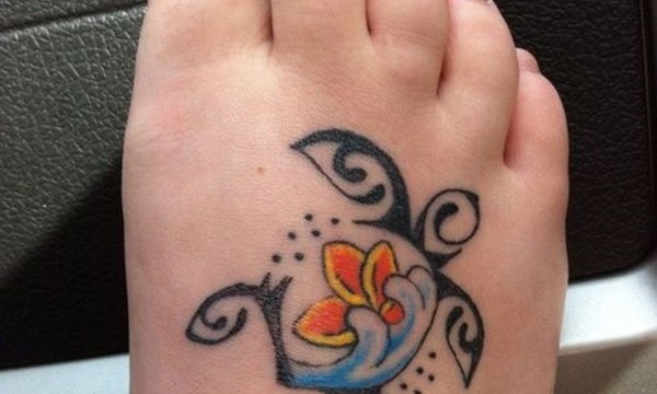 tatuagem de pé pequeno (14) 