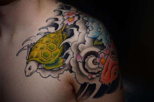35 desenhos de tatuagem de tartaruga e idéias 20 