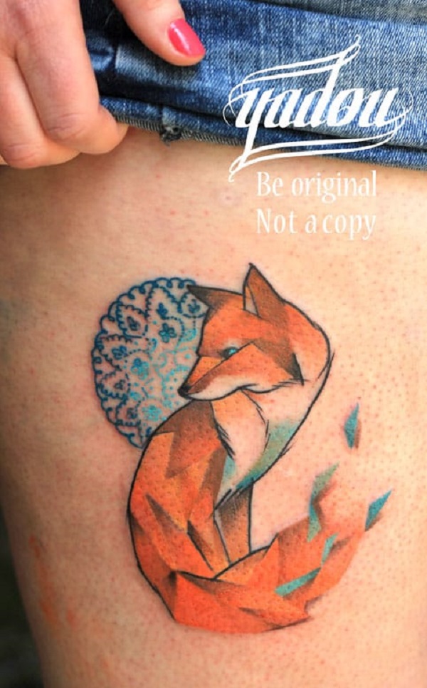 desenhos de raposa-tatuagem-17 