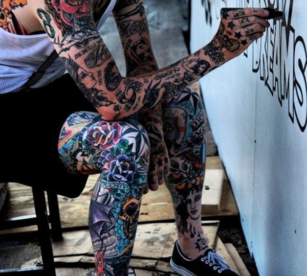 Desenhos de tatuagem de corpo inteiro para homens e mulheres2 