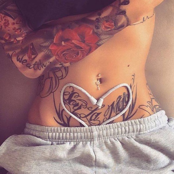 Estômago-tatuagens-idéias-74 