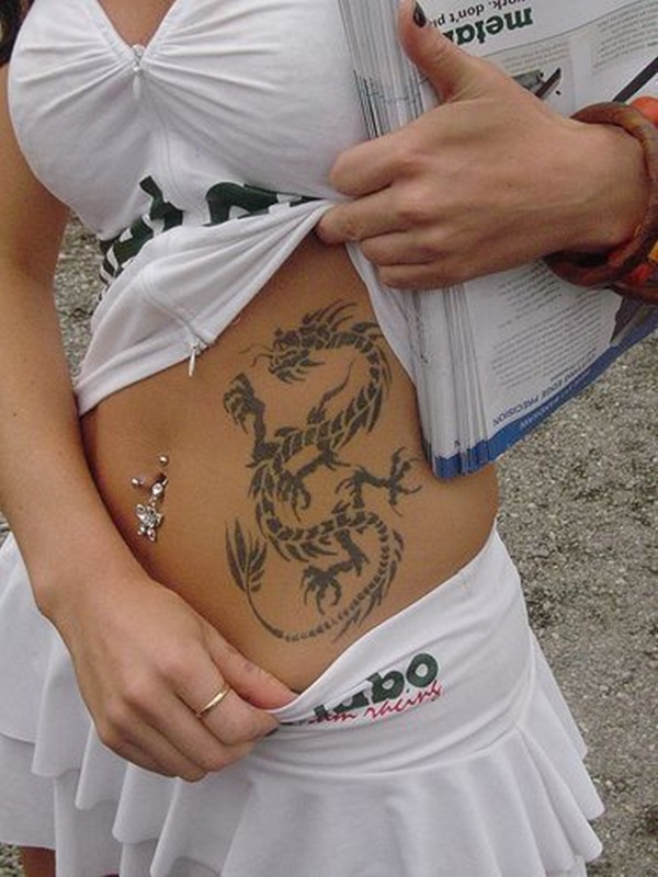 Desenhos de tatuagem de dragão para mulheres e men32 