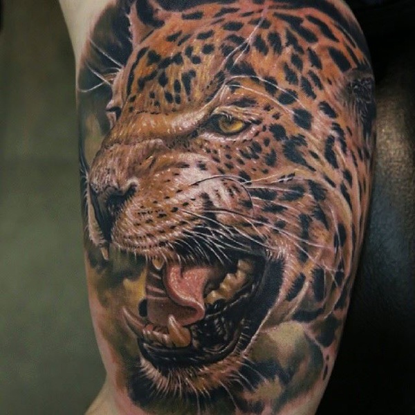 Desenhos de tatuagem de tigre para homens (6) 