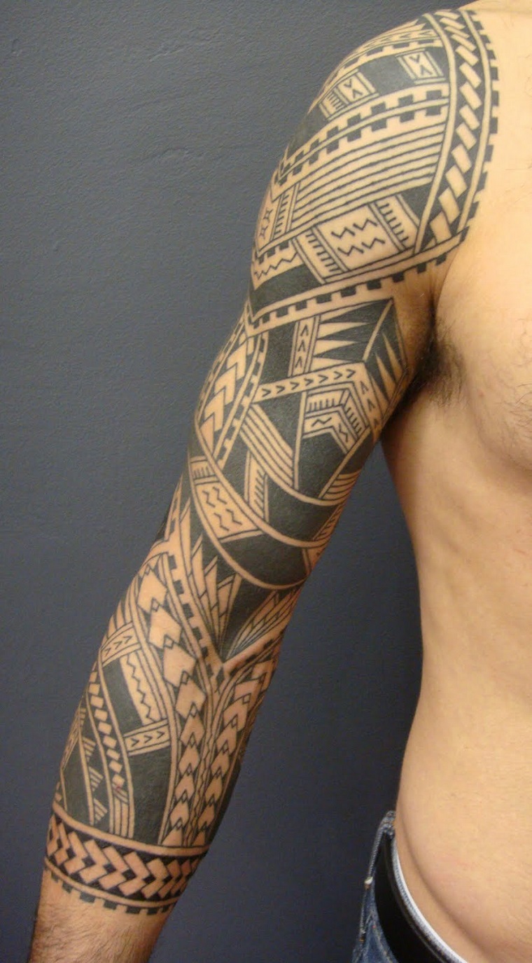 tatuagens originais para homens-tribais desenhos de mão 