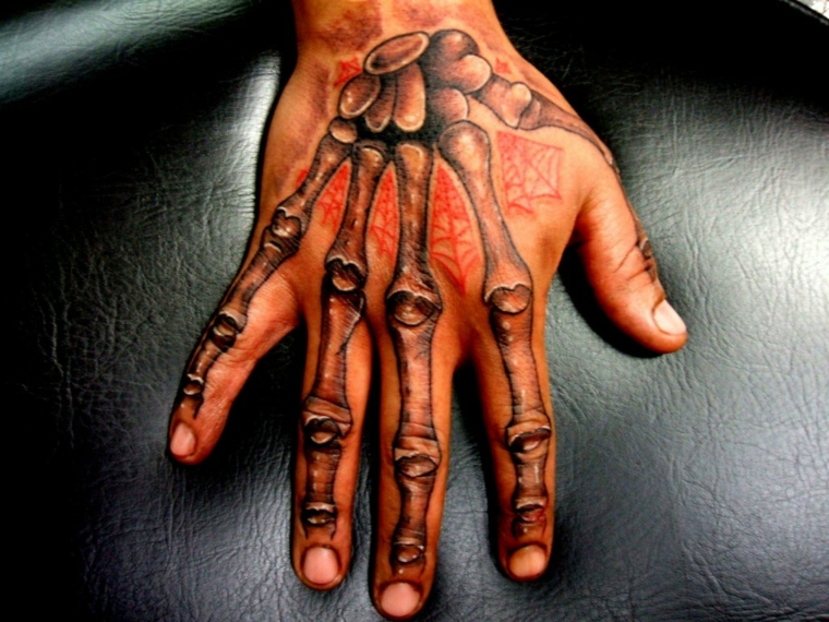 melhor-tatuagens-dedos-mão-esqueleto 
