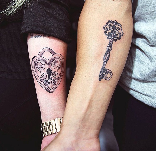 Desenhos de tatuagem de casal 9 