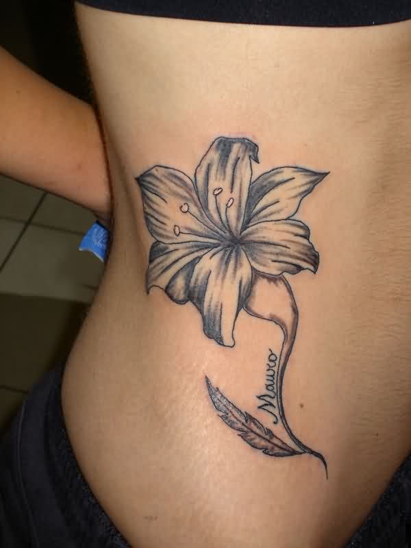 tatuagem de flores de lírio 28 