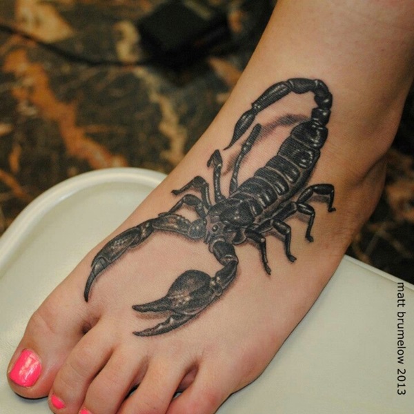 35 tatuagens de escorpião sizzling e seus significados 26 
