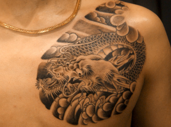 Desenhos de tatuagem de dragão para mulheres e men16 
