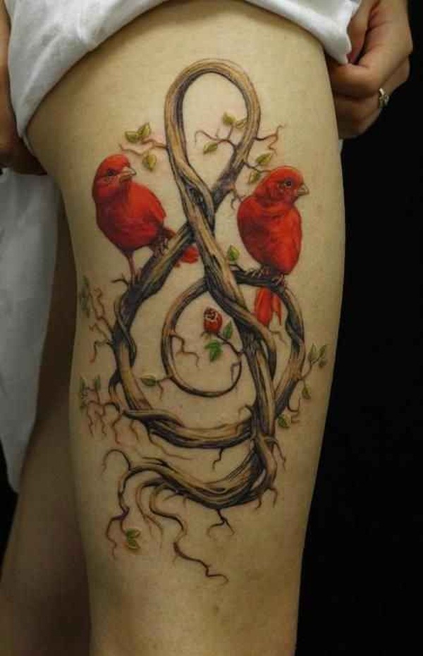 tatuagem de tinta vermelha (13) 