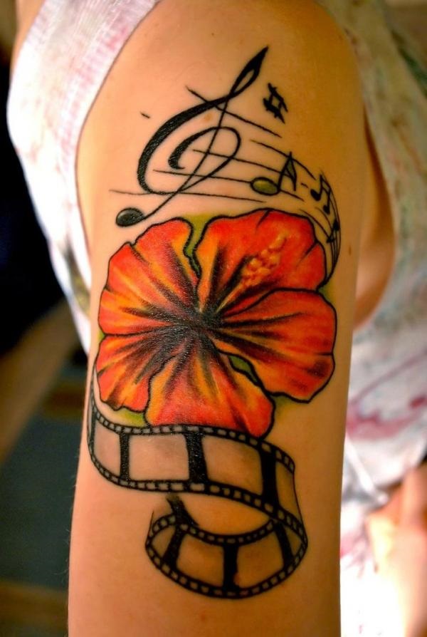 35 Melodious Music Notation Tattoos 12 