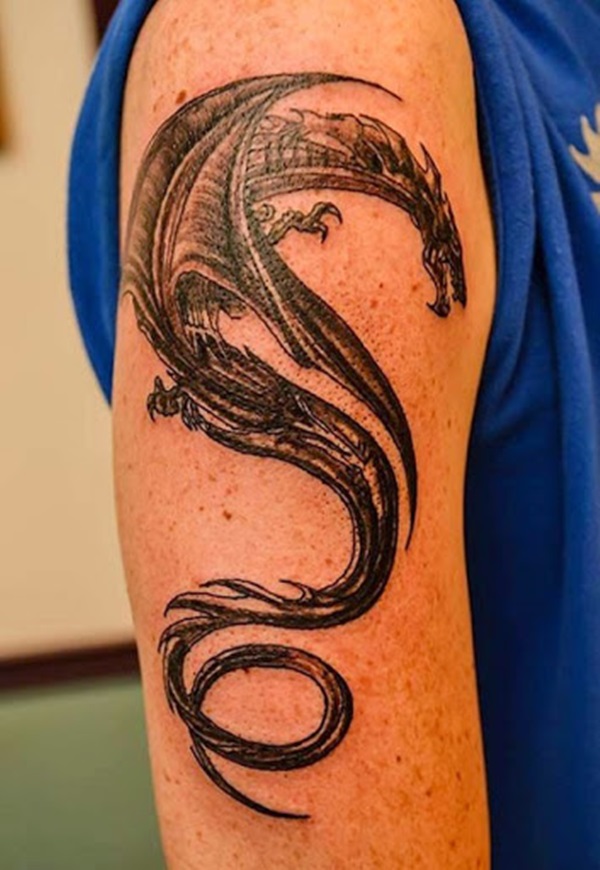 35 Idéias de Tatuagem de Dragão Hipnotizantes e seus Significados 34 