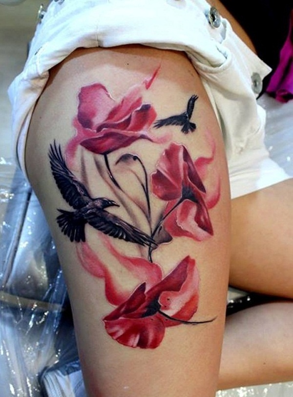 Desenhos de tatuagem de coxa (94) 