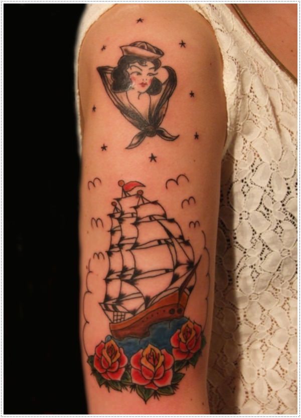 tatuagem de navio 11 