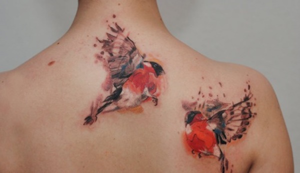 desenhos de tatuagens de pássaros-69 