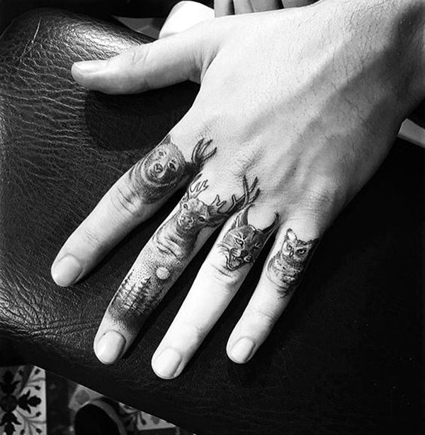 Projetos bonitos dos tatuagens do dedo (73) 