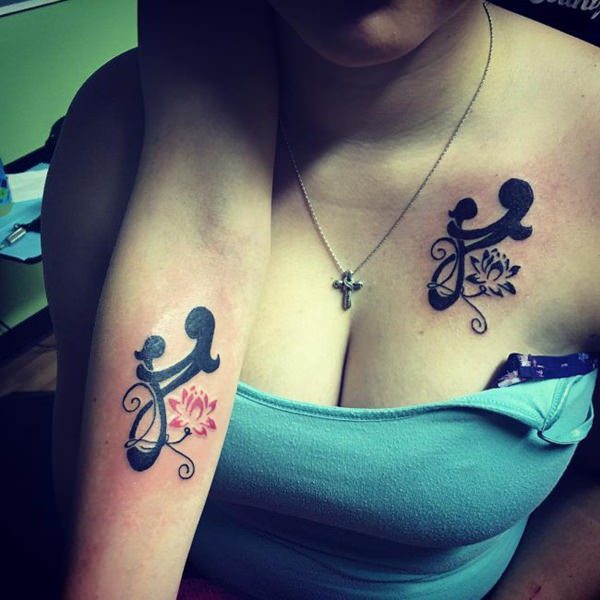 Idéias de tatuagem mãe filha 