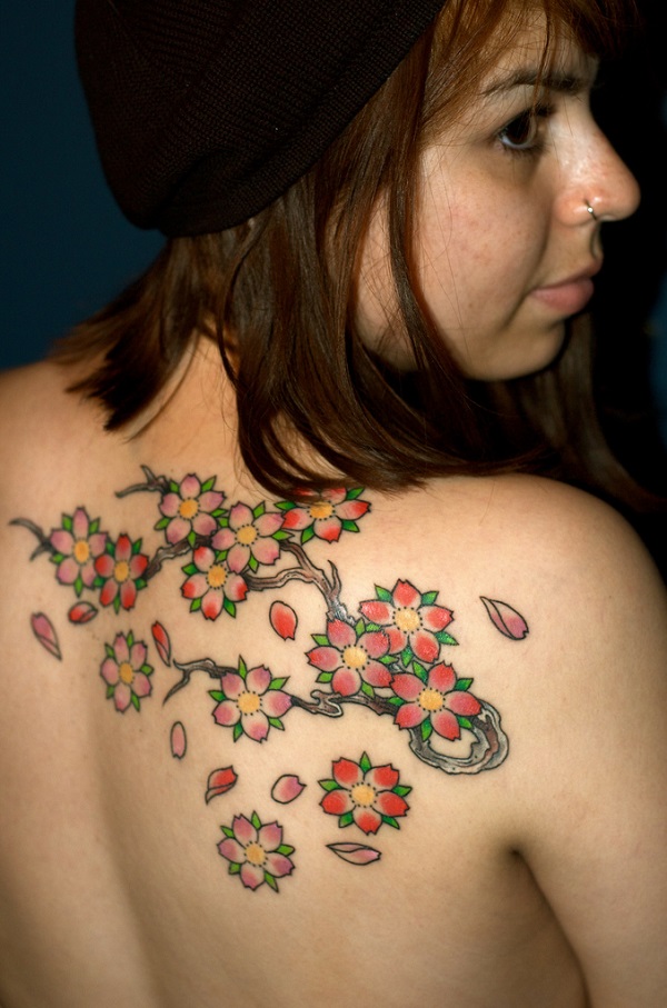 Tatuagens Flor de Cerejeira 7 